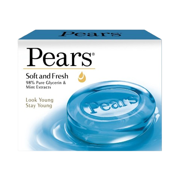 Pears Soft and Fresh Soap Bar 125g (Pack Of 4)