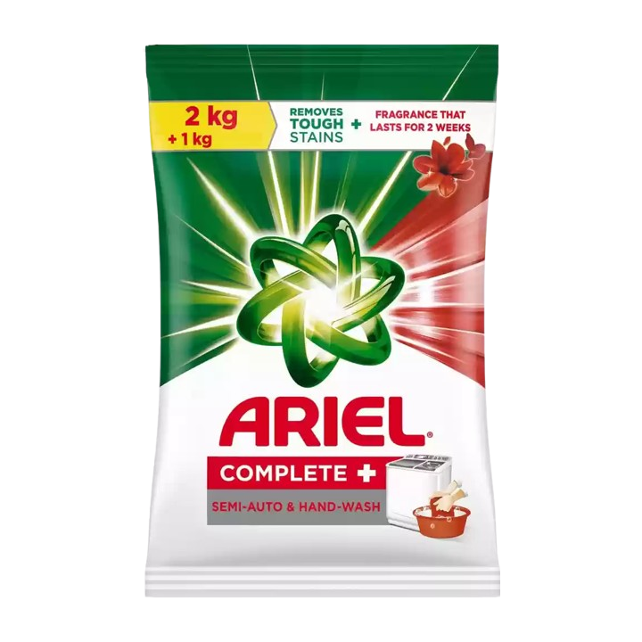 Ariel Complete Detergent Powder 3 kg