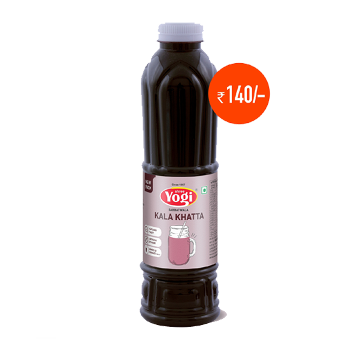 Shree Yogi Kala Khatta Sarbat Syrup 750 ml