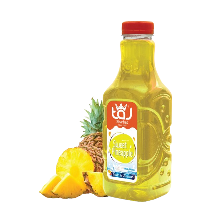 Taj Sweet Pineapple Sharbat 750 ml