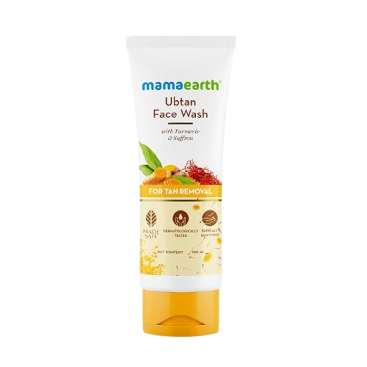 Mamaearth Ubtan Tan Removal Face Wash 150 ml