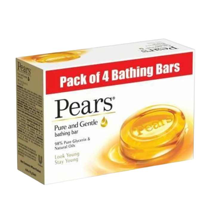 Pears Pure And Gentle Soap 75 g (Pack Of 4)