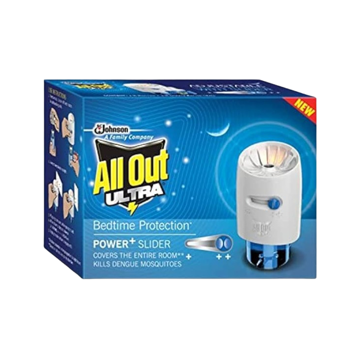 All Out Ultra Power+ Slider Mosquito Repellent Machine+ Refill 45 ml