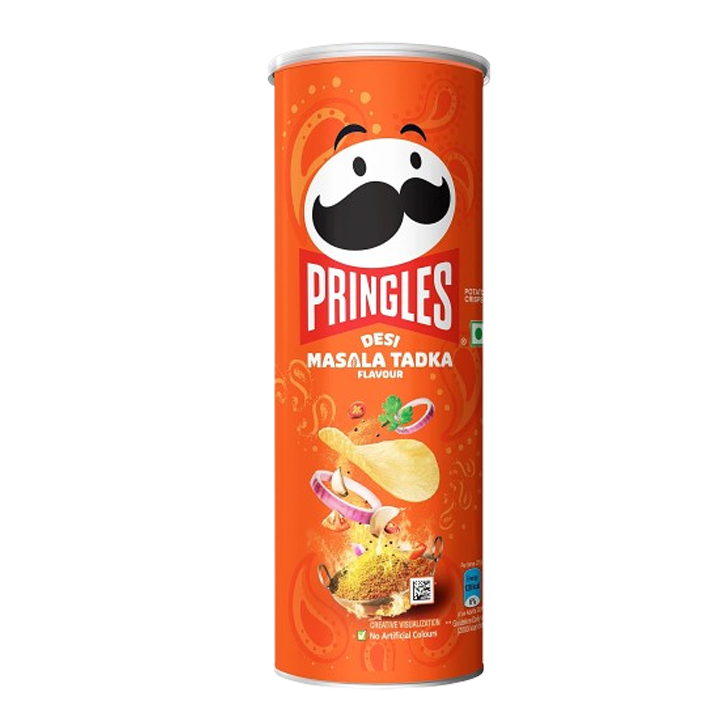 Pringles Desi Masala Tadka Potato Crisps 102g