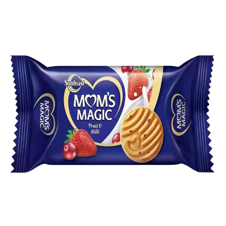 Sunfeast Mom's Magic Fruit and Milk Cookies Biscuit 189 g