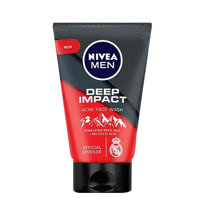 Nivea Men Deep Impact Acne Face Wash 100 g
