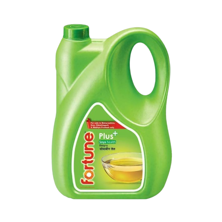 Fortune Soya Health Refined Soyabean Oil 5 ltr
