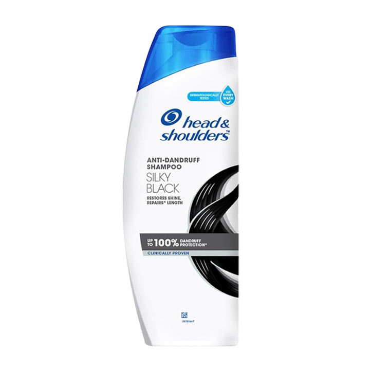 Head Shoulders Anti Dandruff Shampoo Silky Black 180 ML