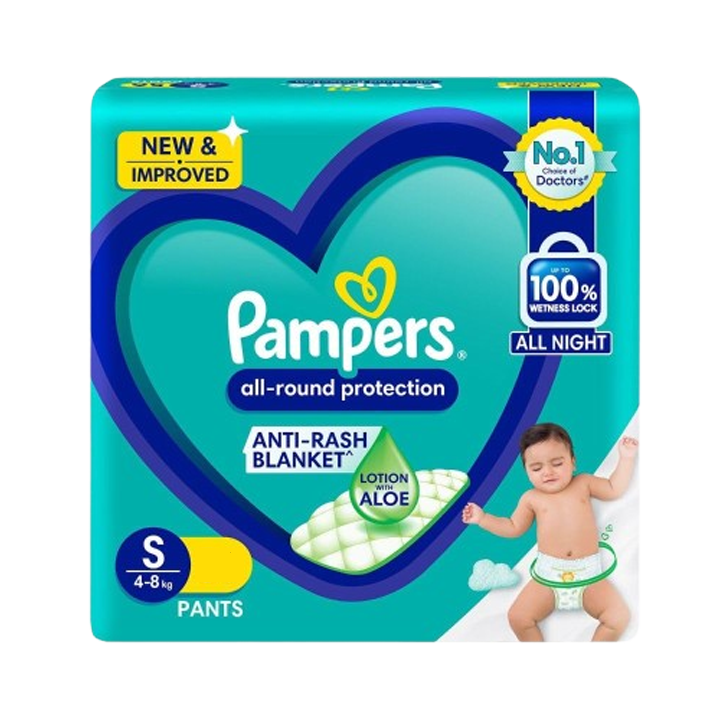 Pampers All Round Protection Pants (S) 7 count 4 - 8 kg