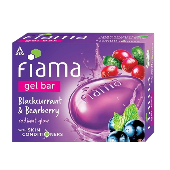 Fiama Gel Bar Blackcurrant & Bearberry 75 g