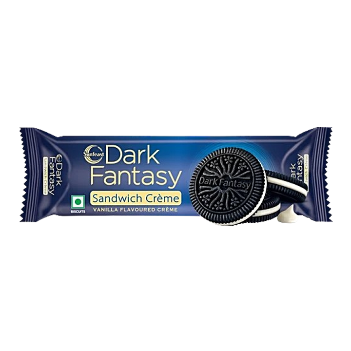 Sunfeast Dark Fantasy Vanilla Crème 83 g (Buy 1 Get 1 Free)