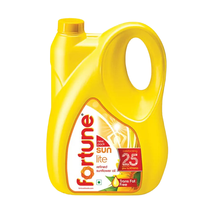 Fortune Sunlite Refined Sunflower Oil 5 L
